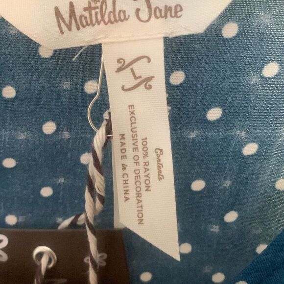 Matilda Jane Peasant Top NWT - Picture 8 of 12